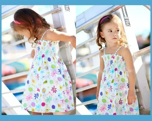 Vestidos de playa para niña - Imagui