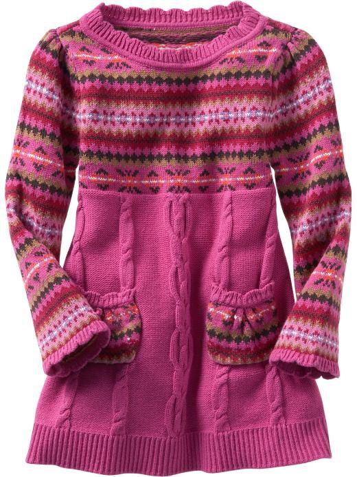Vestidos de punto para niñas ~ FASHION LOVERS