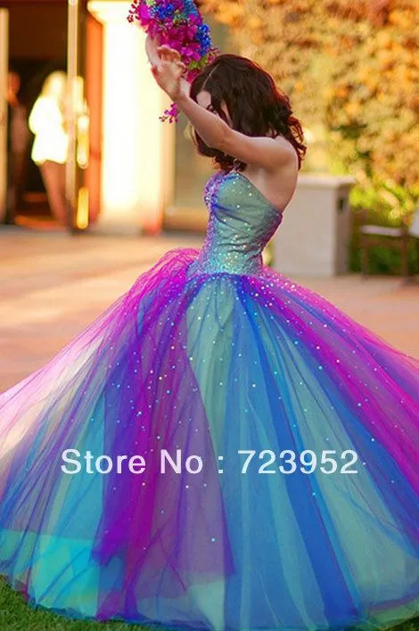 Vestidos de 15 años color arcoiris - Imagui Vestidos de 15 años color arcoiris - Imagui