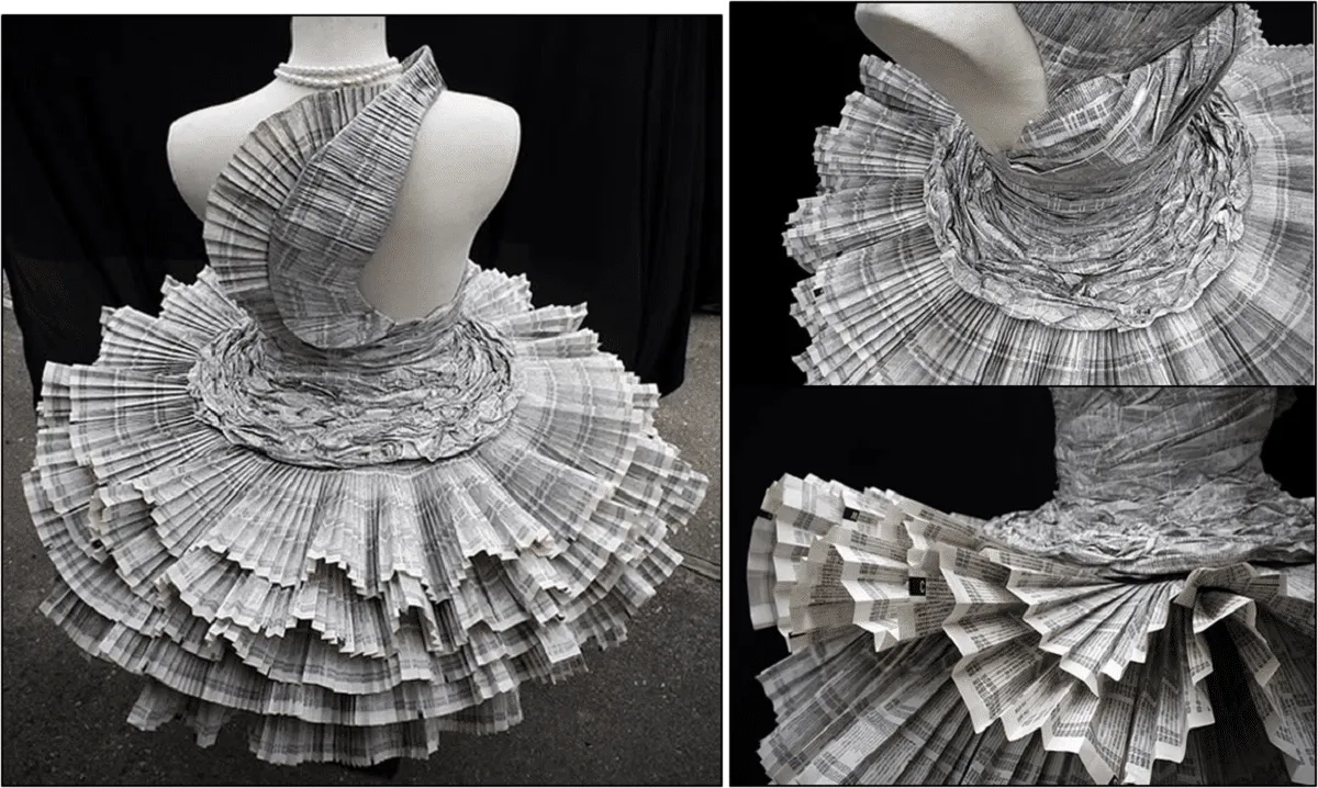 Vestidos reciclados: qué son, cómo hacer uno y tipos de vestidos |  Renovables Verdes