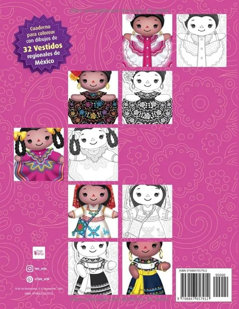 VESTIDOS REGIONALES DE MEXICO: LIBRO PARA COLOREAR (Spanish Edition) : GUERRERO M., GEORGINA ELIZABETH: Amazon.com.mx: Libros VESTIDOS REGIONALES DE MEXICO: LIBRO PARA COLOREAR (Spanish Edition) : GUERRERO M., GEORGINA ELIZABETH: Amazon.com.mx: Libros