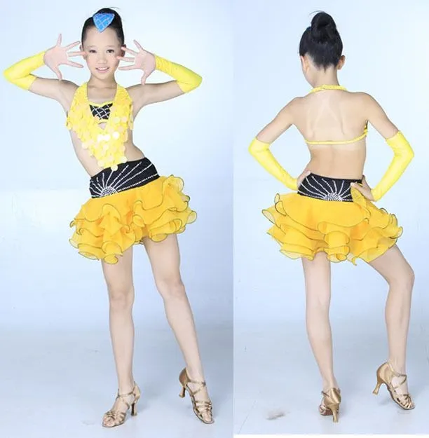 Vestidos de salsa para niña - Imagui