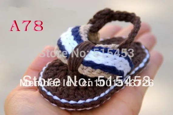 De verano para bebés la mano tejido bebé sandalias zapatos de ...