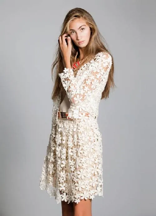 Vestidos tejidos a crochet para toda temporada | AquiModa.com ...