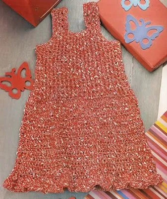 Vestidos tejidos de niña de 2 años - Imagui