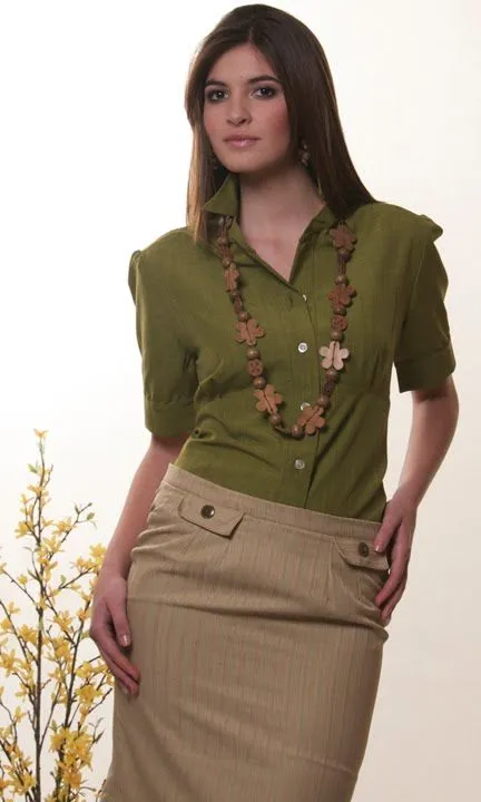 Uniformes elegantes para el trabajo | AquiModa.com: vestidos de ...