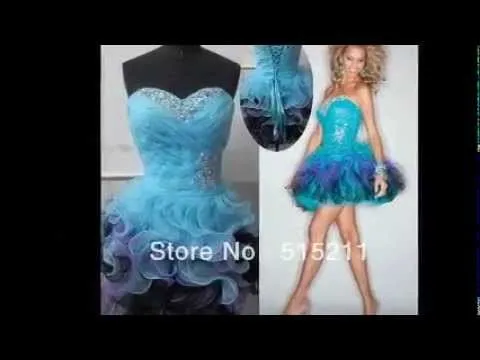 vestidos xv años 2014 y 2015 - YouTube