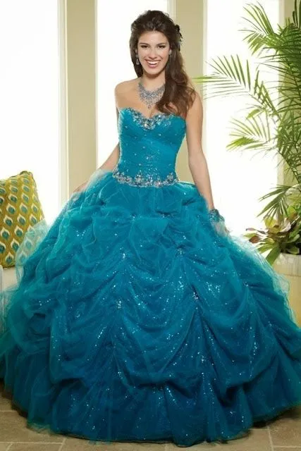 Preciosos Vestidos de Fiesta de 15 Años de varios colores ... Preciosos Vestidos de Fiesta de 15 Años de varios colores ...
