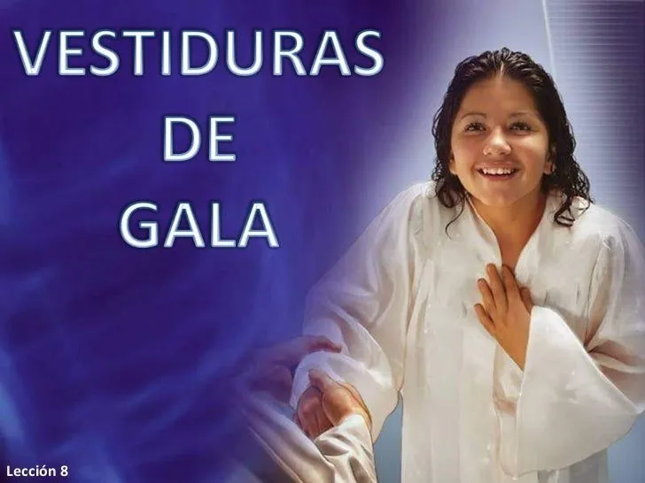8 vestiduras de gala