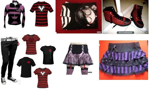 Imagenes de ropa de emos mujeres - Imagui