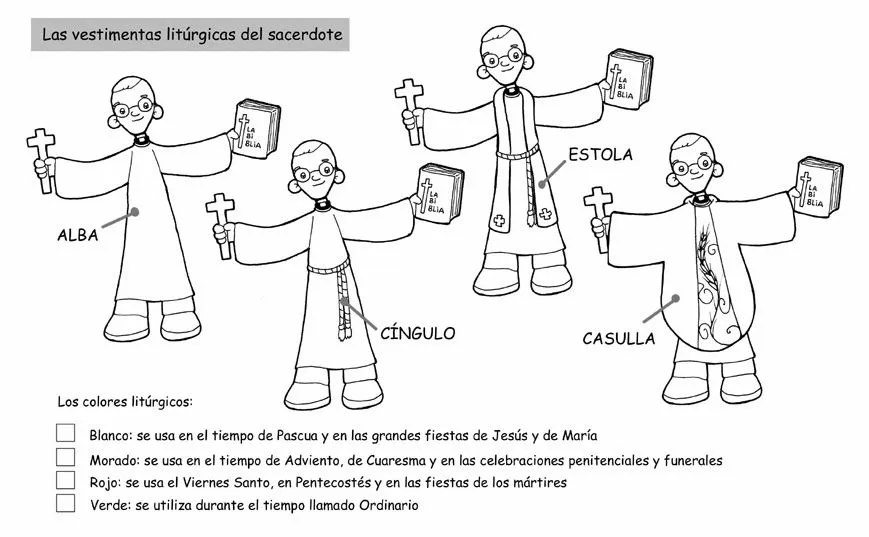 EDUCACIÓN RELIGIOSA: DIBUJOS PARA TRABAJAR LA SANTA MISA EDUCACIÓN RELIGIOSA: DIBUJOS PARA TRABAJAR LA SANTA MISA