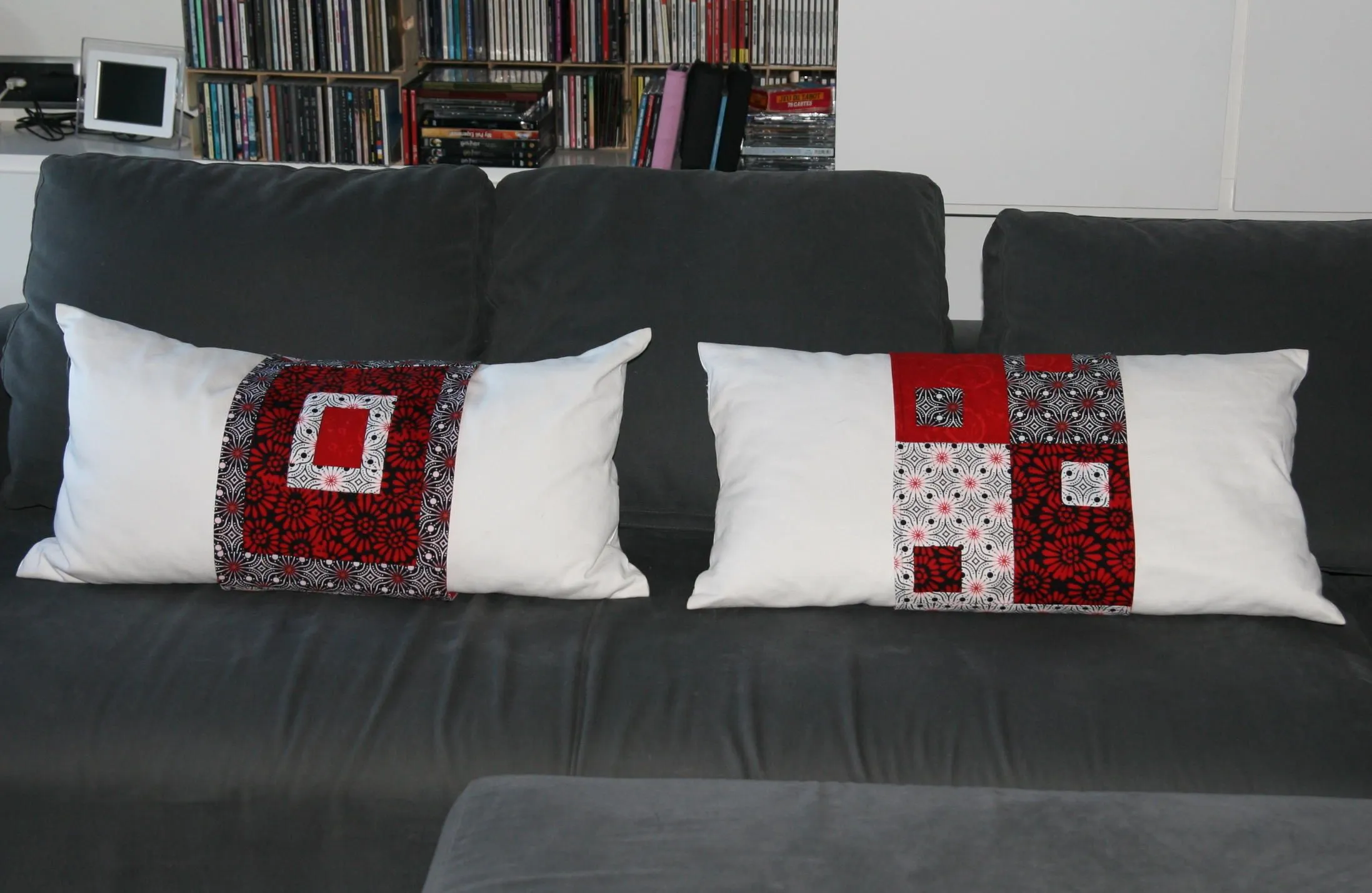 Cómo vestir un cojín de patchwork en 30mn. | Fibra Creativa Cómo vestir un cojín de patchwork en 30mn. | Fibra Creativa