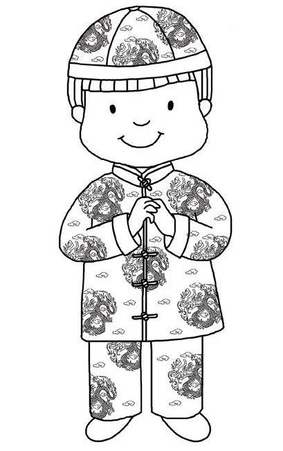 Dibujos de niños japoneses para colorear - Imagui Dibujos de niños japoneses para colorear - Imagui
