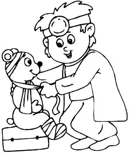 VETERINARIOS DIBUJOS PARA COLOREAR | Dibujos para colorear VETERINARIOS DIBUJOS PARA COLOREAR | Dibujos para colorear