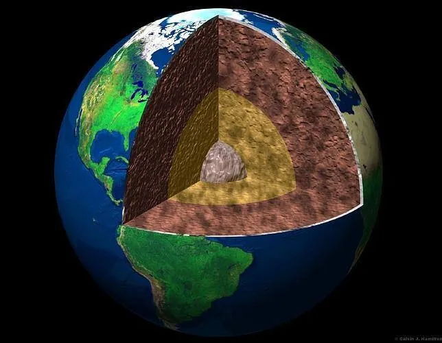 Viaje matemático al centro de la Tierra - ABC.es Viaje matemático al centro de la Tierra - ABC.es