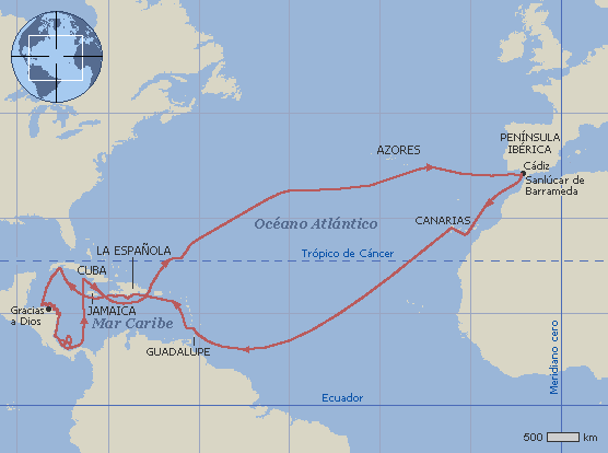 Los viajes de Colón | Historiadores Histéricos Los viajes de Colón | Historiadores Histéricos