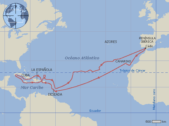 Los viajes de Colón | Historiadores Histéricos Los viajes de Colón | Historiadores Histéricos