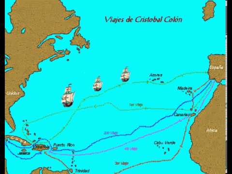 Viajes de Colón - YouTube