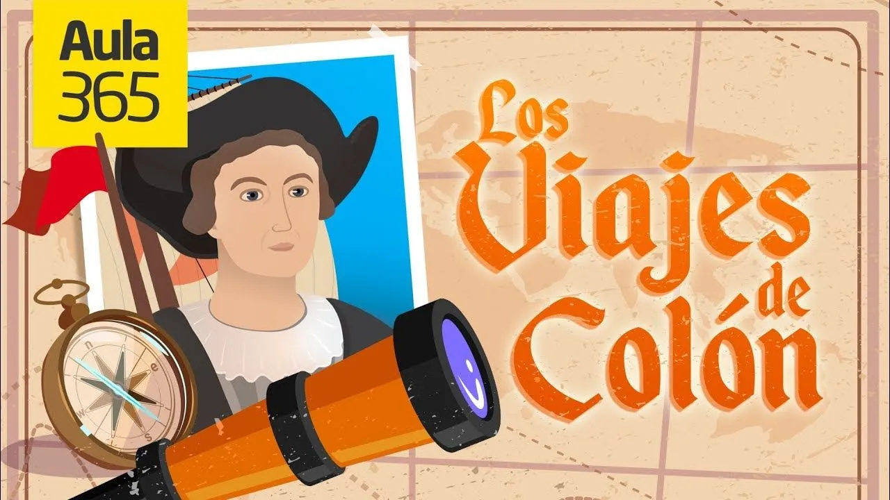 Los Viajes de Cristobal Colón | Videos Educativos Aula365 - YouTube Los Viajes de Cristobal Colón | Videos Educativos Aula365 - YouTube