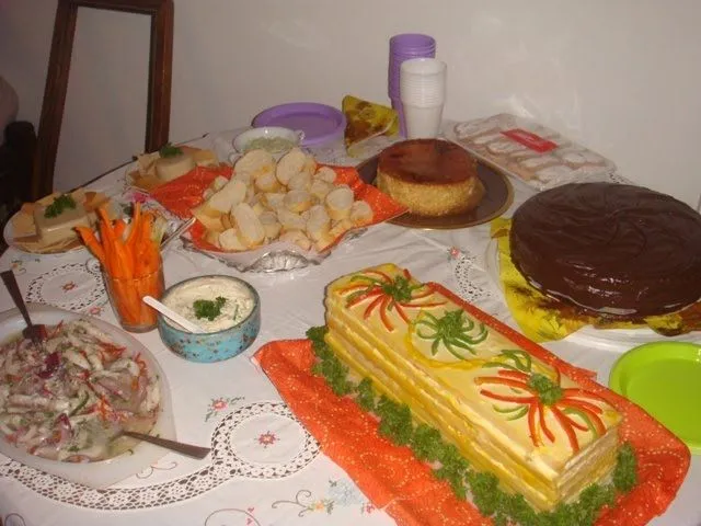 Mi vida en la Cocina: Mesa de "pasapalos"