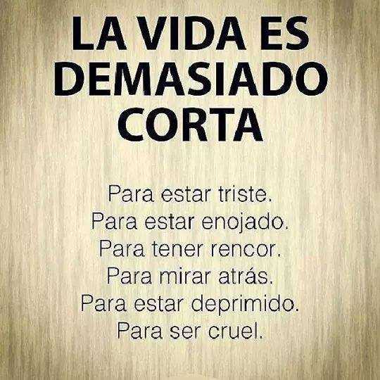 La vida es demasiado corta para desaprovecharla | Autoayuda y ...