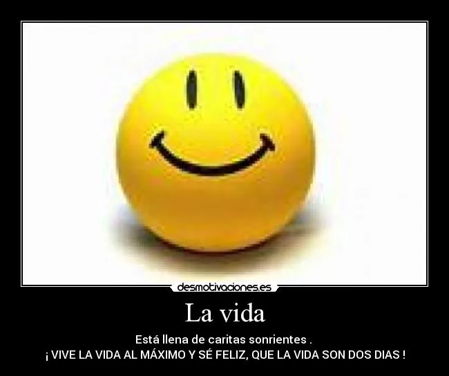 Frases con caritas felices - Imagui