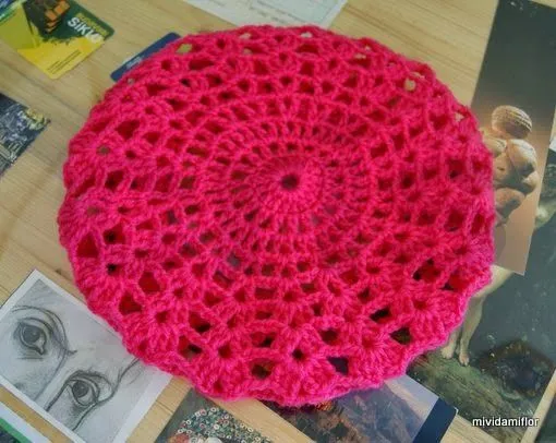 mi vida mi Flor: Boina calada de crochet paso a paso mi vida mi Flor: Boina calada de crochet paso a paso
