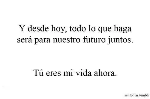 Tú eres mi vida ahora | HOPEless Romantic | Pinterest Tú eres mi vida ahora | HOPEless Romantic | Pinterest
