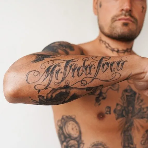 Mi Vida Loca Tatuaje Temporal / Mi Vida Loca Tattoo / - Etsy España Mi Vida Loca Tatuaje Temporal / Mi Vida Loca Tattoo / - Etsy España