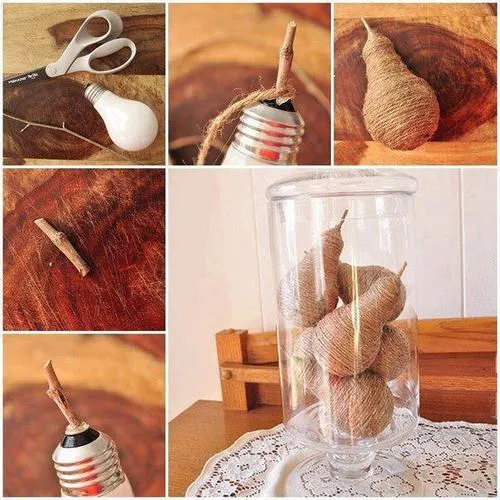 LA VIDA CON MANUALIDADES, ES MAS VIDA!: Bombillas decorativas LA VIDA CON MANUALIDADES, ES MAS VIDA!: Bombillas decorativas