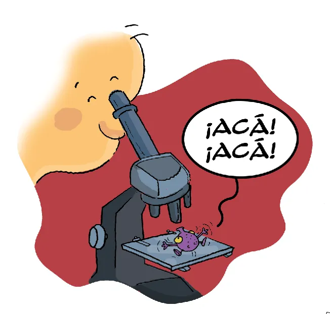 vida de padres: los microbios