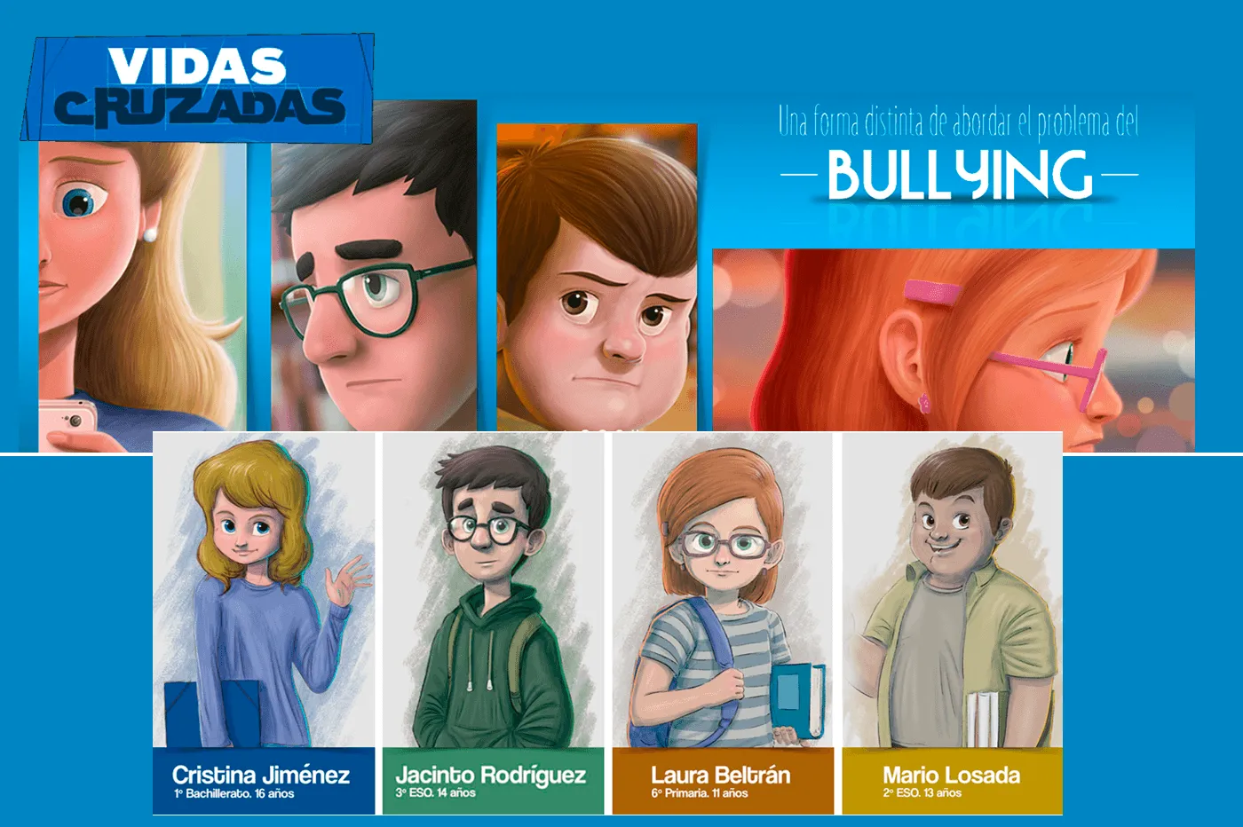 Vidas Cruzadas (Cómic digital animado Bullying) - Una guia para el espectador crítico Vidas Cruzadas (Cómic digital animado Bullying) - Una guia para el espectador crítico
