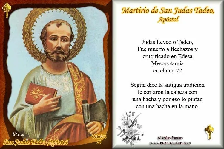 Vidas Santas: Los Apóstoles de Jesús, San Judas Tadeo