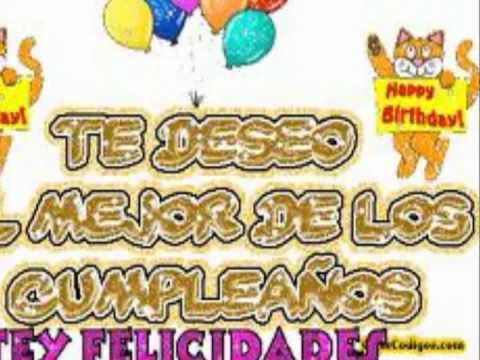 VIDEO DE CUMPLEAÑOS PARA UNA PERSONA ESPECIAL - YouTube