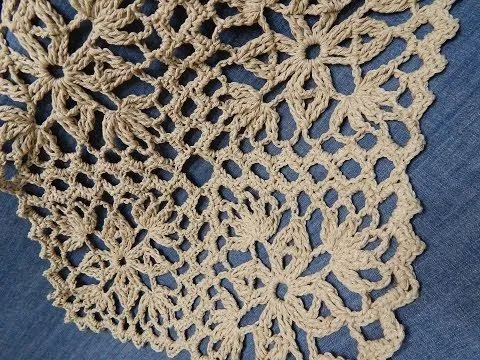 Cuadro para Cortina Crochet - YouTube