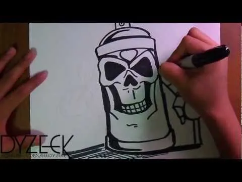 Dibujos de latas de spray a lapiz - Imagui