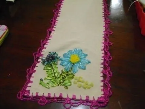 CAMINO DE MESA ,CANASTA TEJIDA EN CROCHET - YouTube