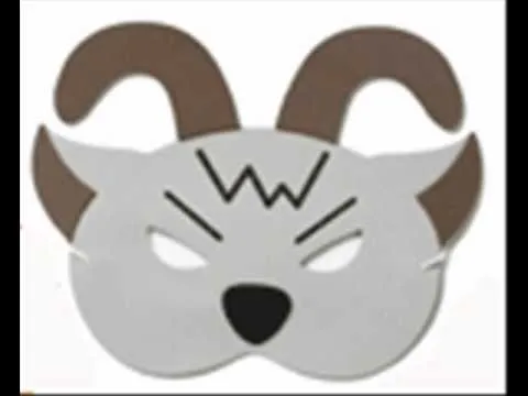 Videotutorial, realizar máscaras con forma de animales paso a paso ... Videotutorial, realizar máscaras con forma de animales paso a paso ...