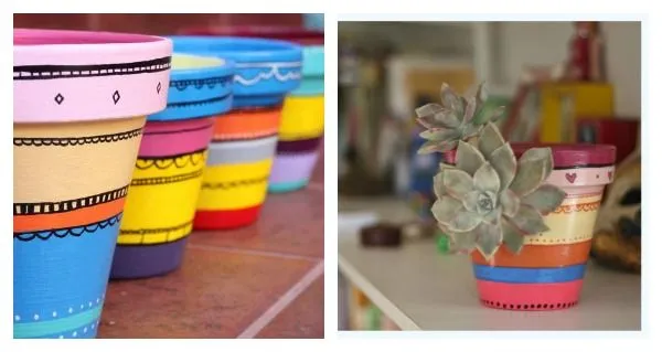 Vidriera de primavera/Macetas: Experimento Casa