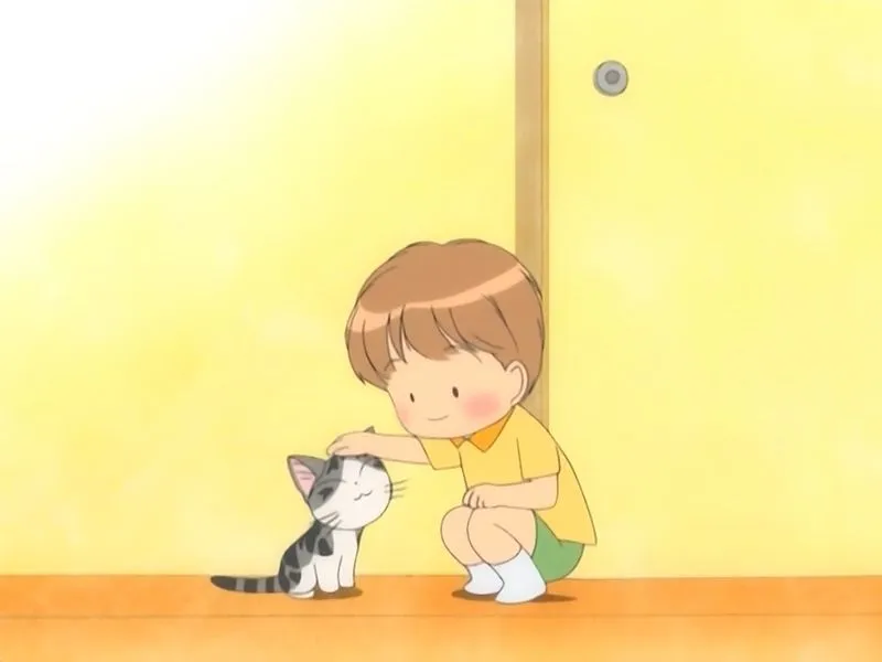 Un viejo gato azul: Manga y Anime de la Gatita Chi- Un viejo gato azul: Manga y Anime de la Gatita Chi-