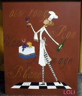 de mi hija, ya os podeis imaginar el como es ella viendo las cocineras ...