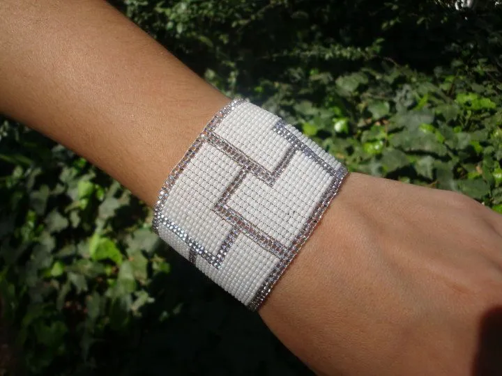 4 vientos artesanias: Pulseras tejidas en telar, con hilo y ... 4 vientos artesanias: Pulseras tejidas en telar, con hilo y ...