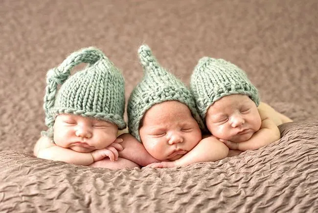 En el vientre materno: gemelos, trillizos y cuatrillizos": la ...