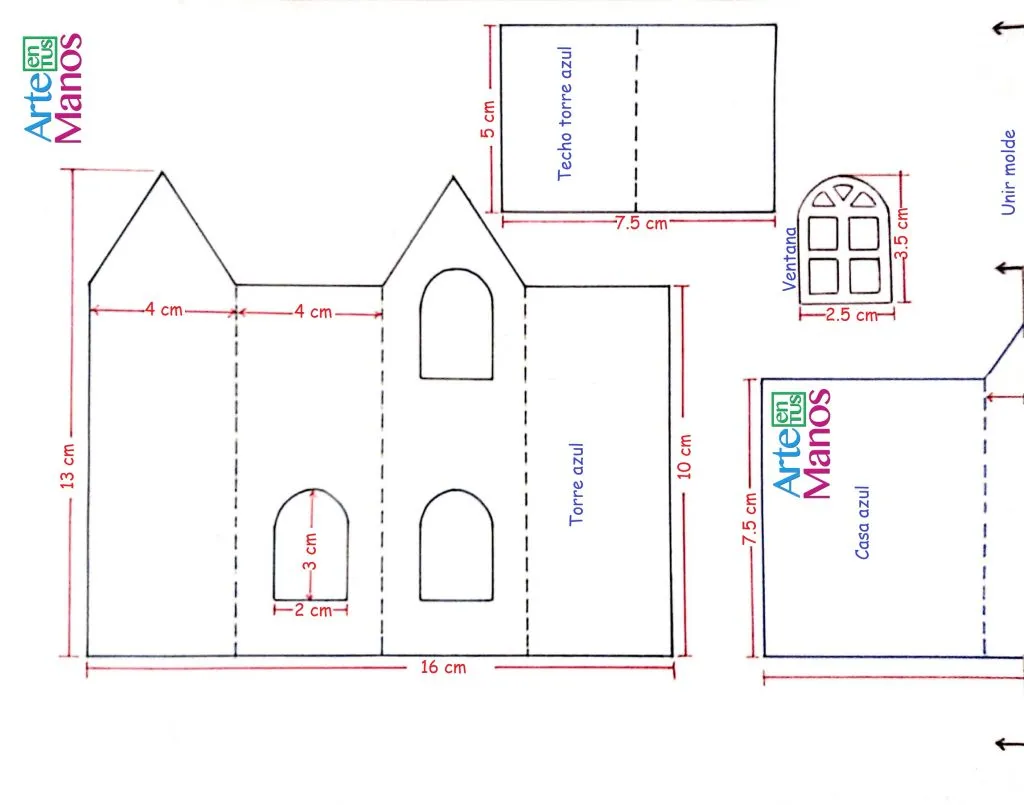 Villa Navideña con Arte en Tus Manos - Arte en Tus Manos con Lili y Sam Villa Navideña con Arte en Tus Manos - Arte en Tus Manos con Lili y Sam