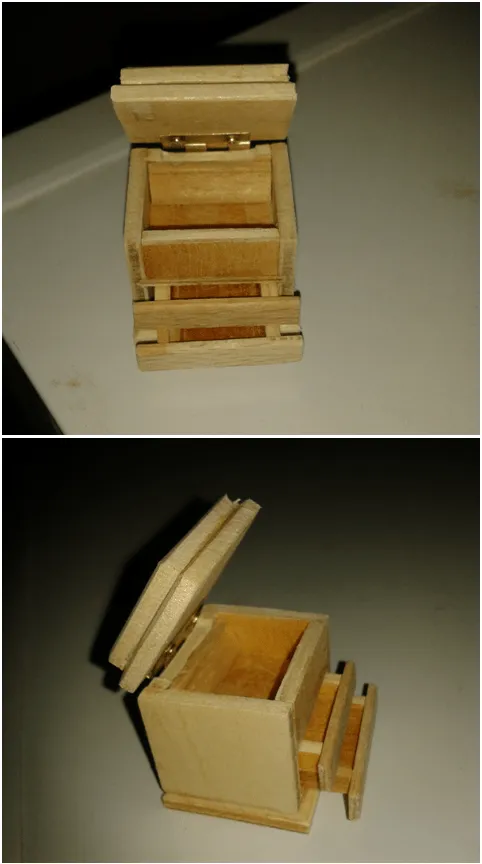 Villa Pulgarcito: Muebles hechos por mi.