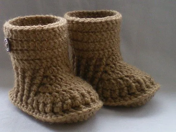 Lo vimos en Etsy: zapatitos de crochet para bebés | Para el bebe ...