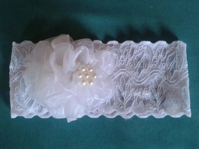 Vincha para Bautismo. | A&amp;M Baby (Mis trabajos) | Pinterest