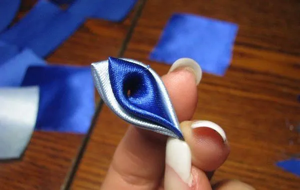 Vincha para chicas con la técnica tsumami kanzashi : Vincha para chicas con la técnica tsumami kanzashi :