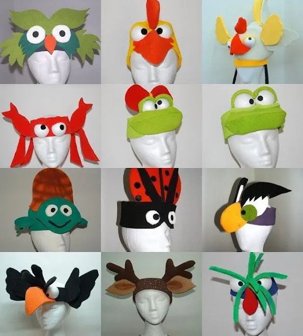 VINCHAS ANIMALES | SOMBREROS EN ESPUMA CORNELIA | Pinterest | Animales VINCHAS ANIMALES | SOMBREROS EN ESPUMA CORNELIA | Pinterest | Animales