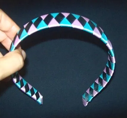 Vinchas de tela trenzadas para nenas - Imagui Vinchas de tela trenzadas para nenas - Imagui